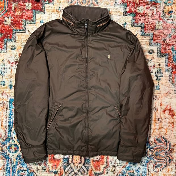 [XL] 폴로 랄프로렌 스몰포니 브라운 경량 자켓