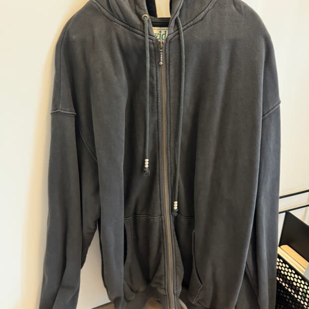 tuewid 트위드 PIMENT 다크그레이 후드 집업(김원중착용)