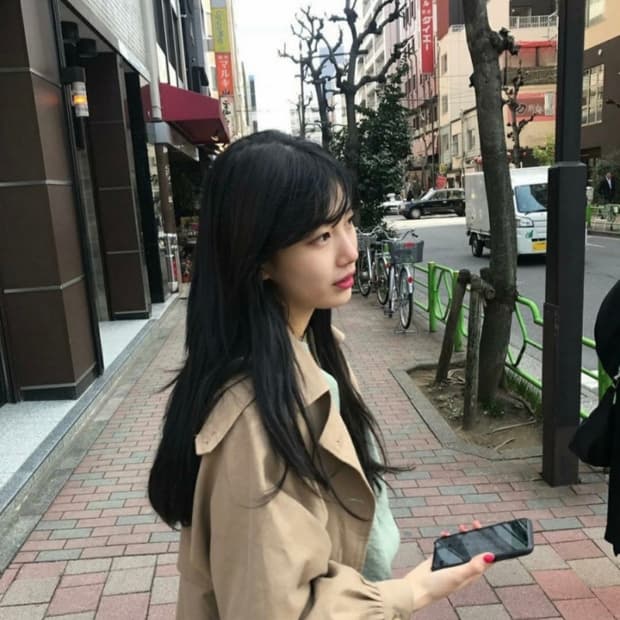 택O) 아크로 셔링 슬리브 후드 트렌치 코트 베이지