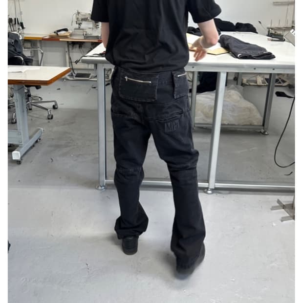 플라스틱 프로덕트 MPa BAG PANTS (BLACK)