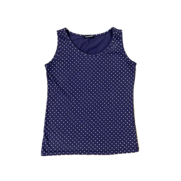 Purple Dot sleeveless