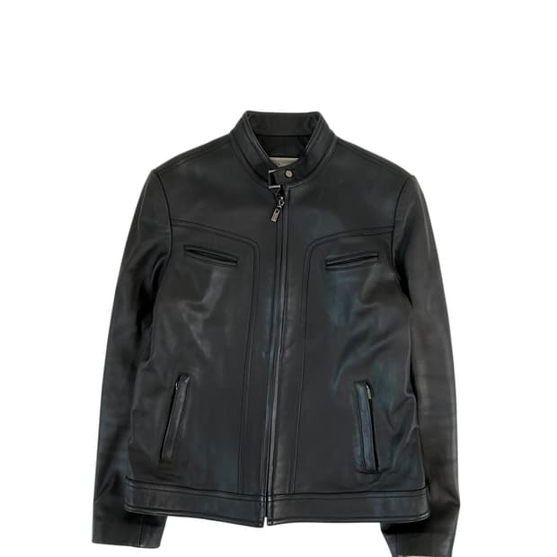 빈티지 양가죽 레더 자켓