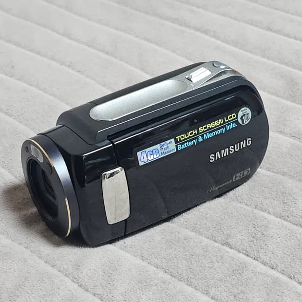삼성 레트로 디지털 캠코더 HMX10