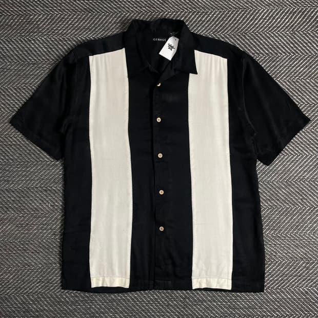 USA 빈티지 오리지날 쿠바 셔츠o 2859