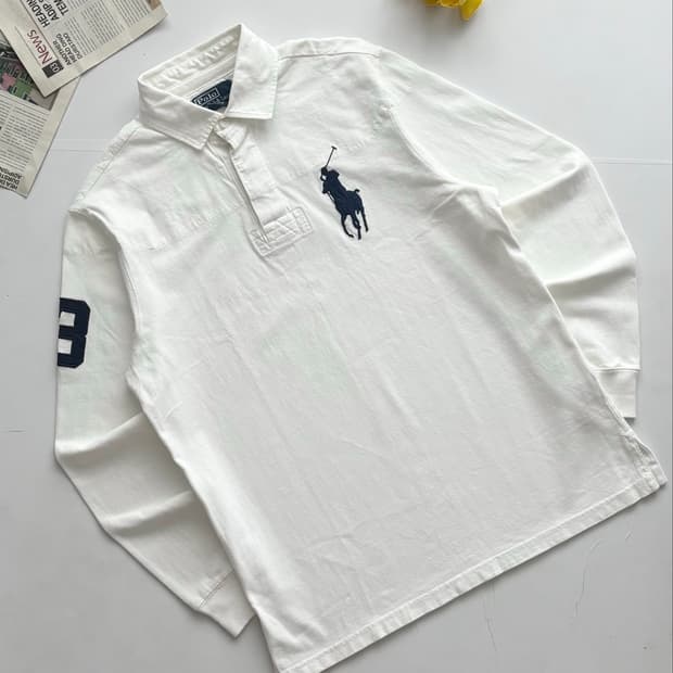 Polo 폴로랄프로렌 치프키프 화이트 럭비티