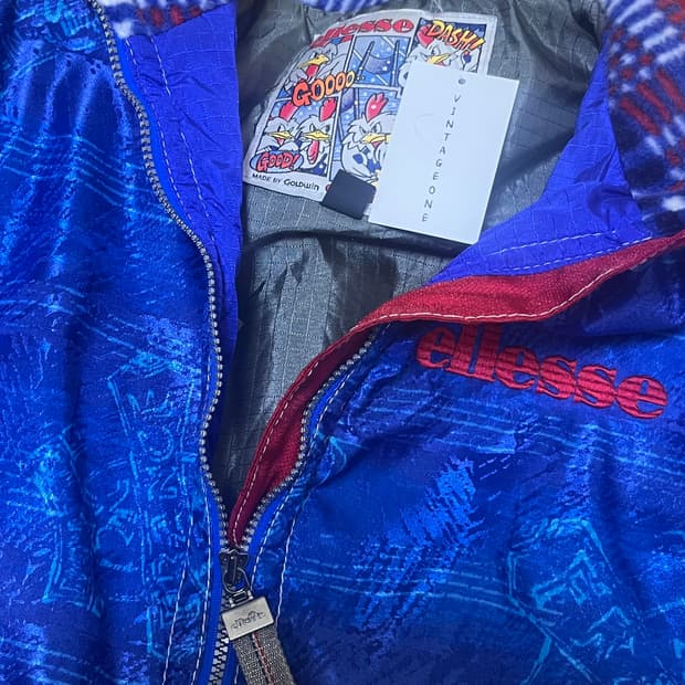 엘레쎄 골드윈 90s 스키복 상하세트 FFS패치