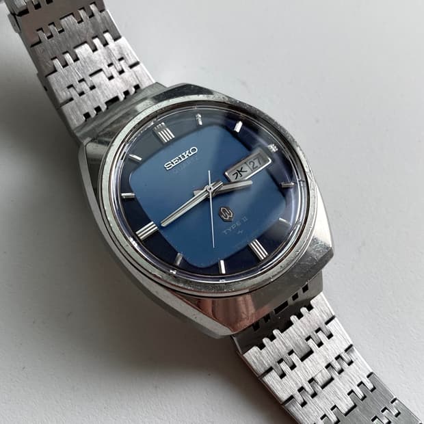 Seiko 세이코 Type 2 쿼츠 블루