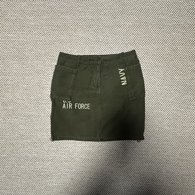 AVIREX p44 monkey military skirt