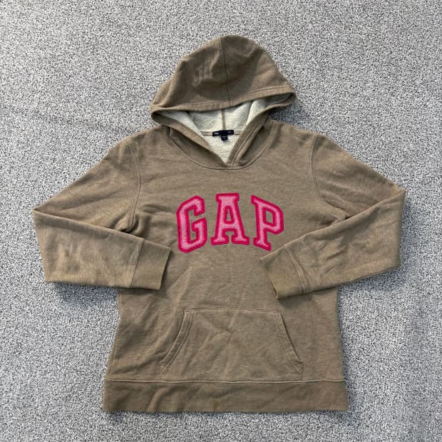 실측확인 갭 기모 후드티 0309J