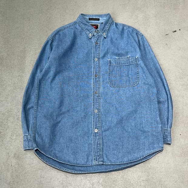 랭글러 워크 데님셔츠 s10504