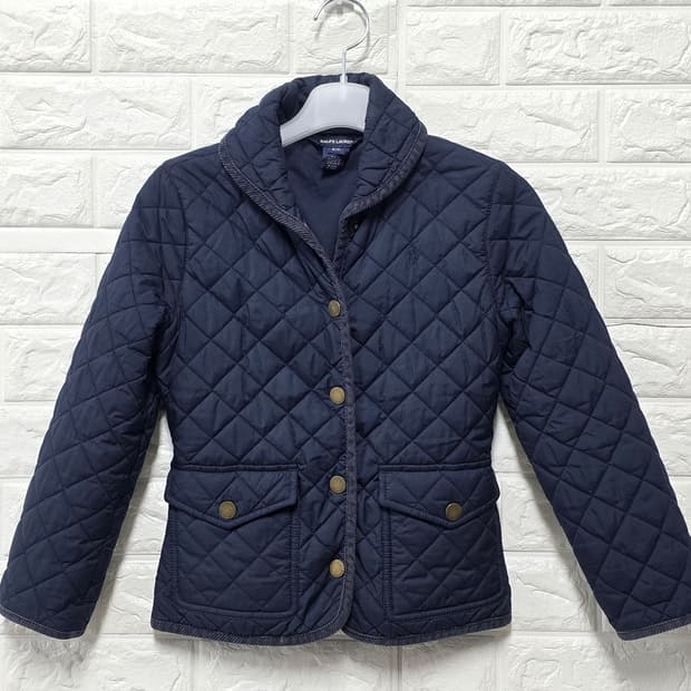 택포_ 폴로랄프로렌 키즈 퀼팅 자켓 네이비 S(7)