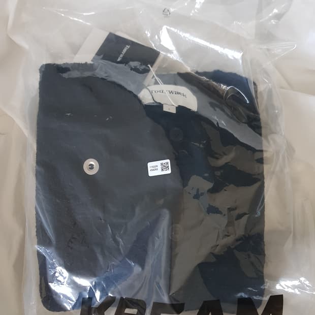 토니웩 알파카 브러쉬드 가디건 블랙 L 새상품