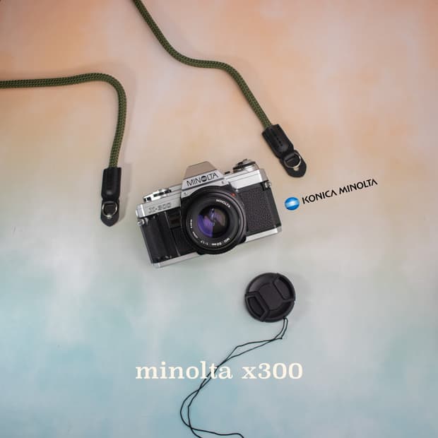 미놀타 x-300+50mm1.7 (본체렌즈 전체분해오버홀완료 보증6개월)