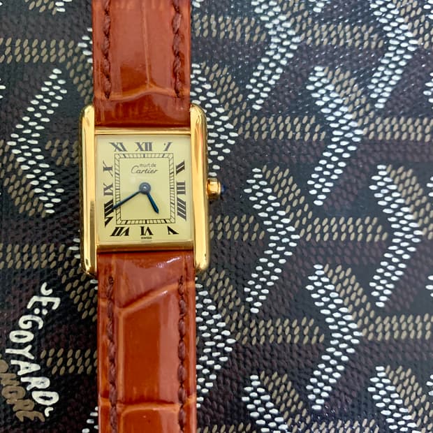 까르띠에 탱크 머스트 s 급처!!