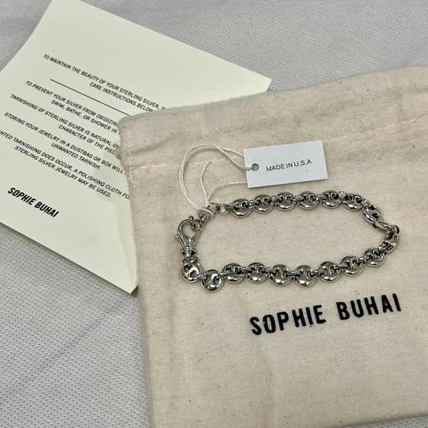 소피부하이 26ss 스몰 서클 링크 브레이슬릿/팔찌