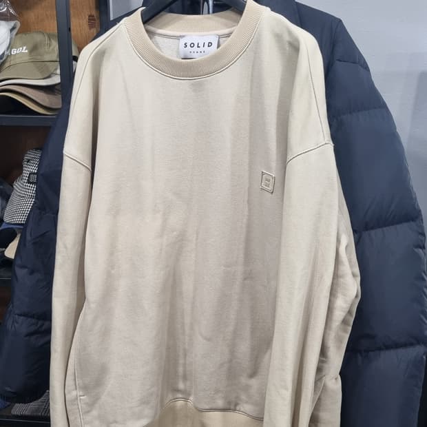 SOLID HOMME)) 오버핏 스웻셔츠 100~105 상태깔끔