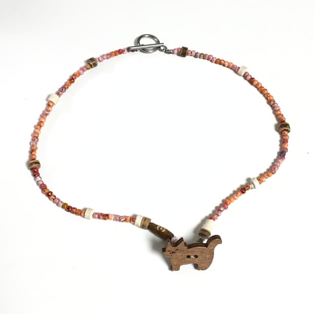 Maple Neko Necklace