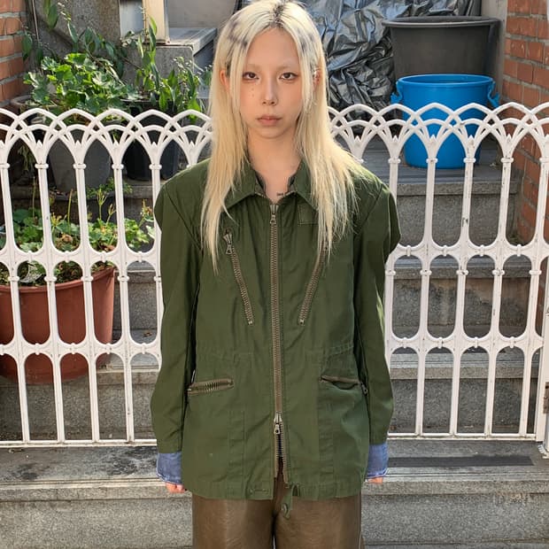 70s 스웨덴 밀리터리 아카이브 자켓