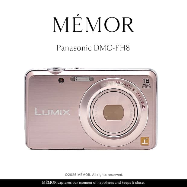 라이카렌즈✨ Panasonic DMC-FH8 파나소닉 핑크 디카 작례O