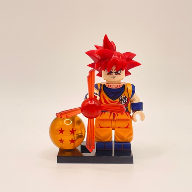 드래곤볼 피규어 초사이언인 갓 손오공(배송비 포함 가격)