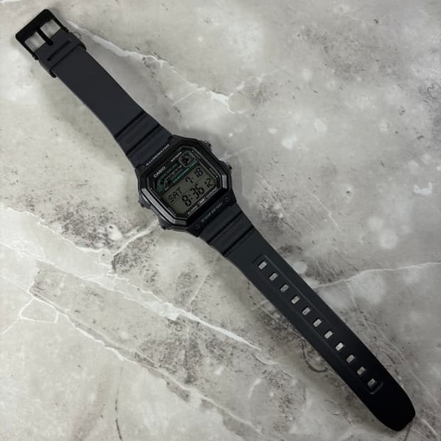 카시오 시계 10년 배터리 WS-1600H