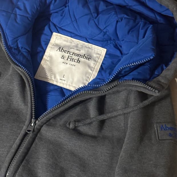 아베크롬비 90s 빈티지 패딩 후드집업