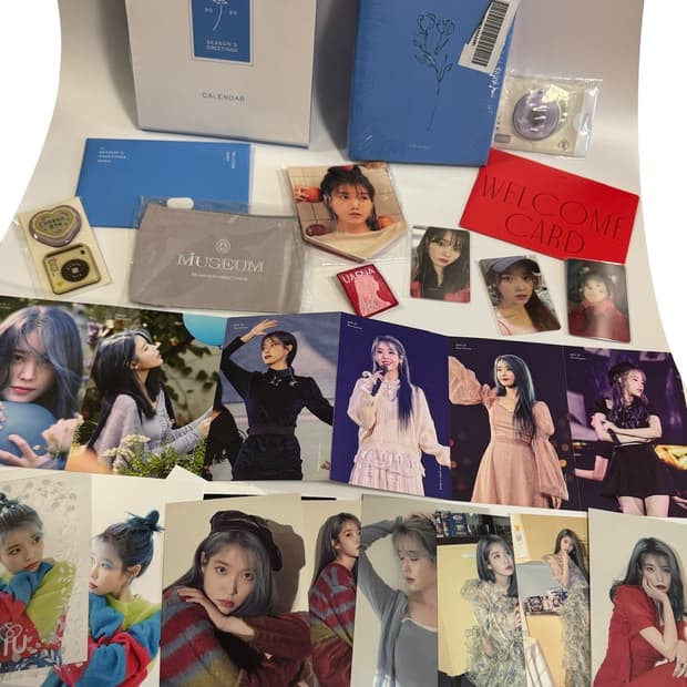 IU Love Poem (5th Mini Album) & Goods