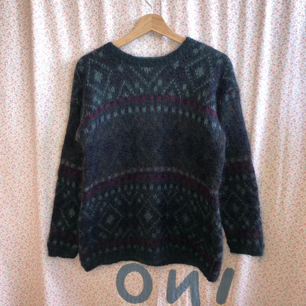 nordic mohair knit