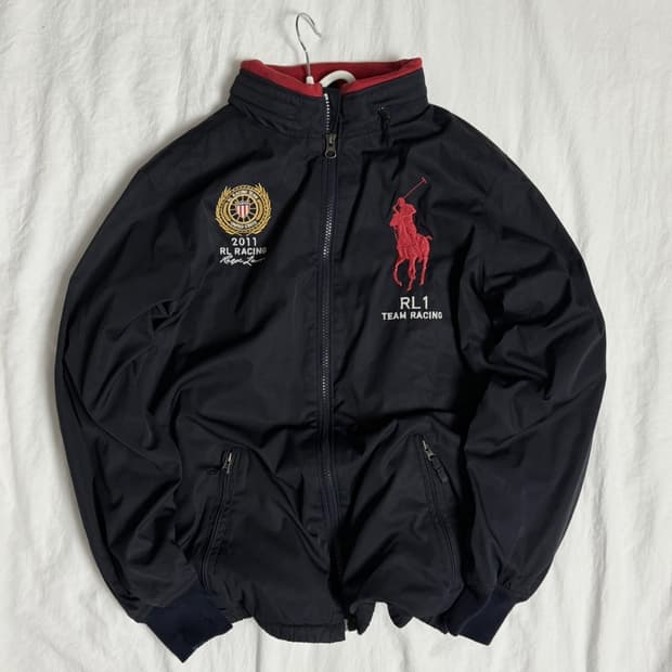 폴로 빅포니 블랙 점퍼