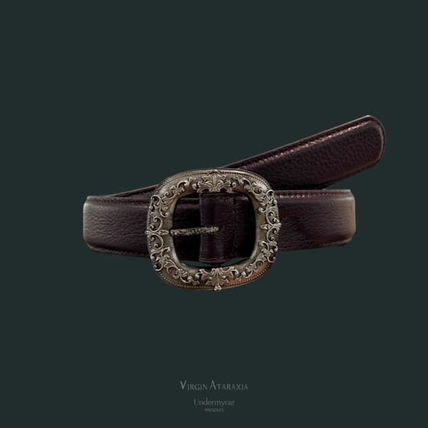 언더마이카 벨트 다크퍼플 1 새상품