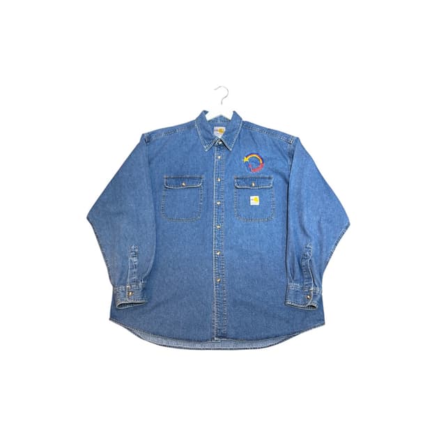 칼하트 USA 데님셔츠 L사이즈