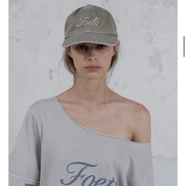 포에토 볼캡 Romantist washing cap