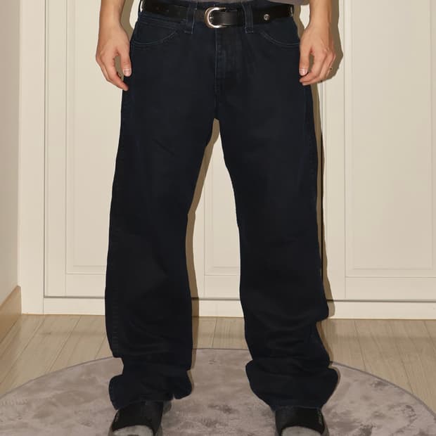 리바이스 569 블랙 데님팬츠 [SE-200]