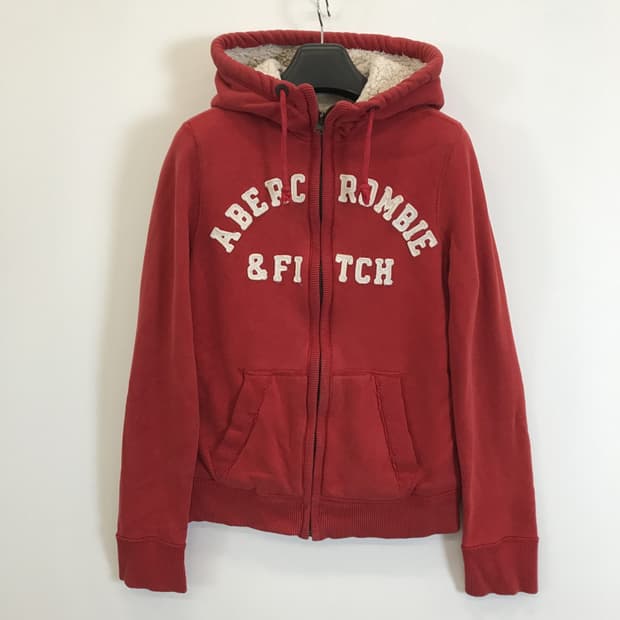 아베크롬비 Y2K 양털 후드집업 [S]