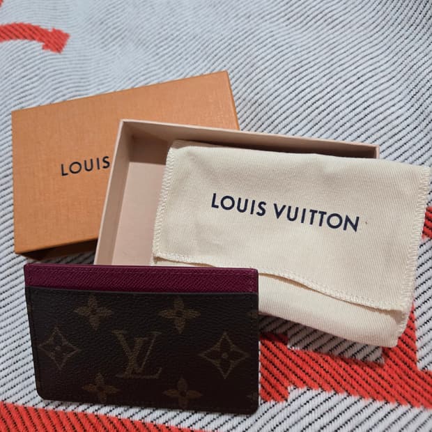 루이비통 카드홀더 M61733 모노그램 캔버스 보르도 트리밍