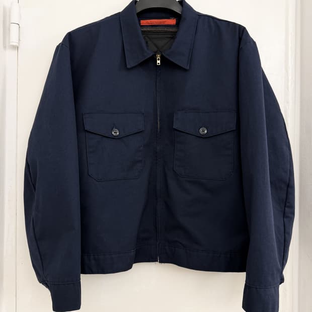 90s Red Kap Mechanic Crop Work Jacket