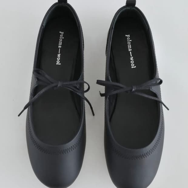 (36,37,38) 팔로마울 ZORA 플랫 메리제인/ 러버블랙