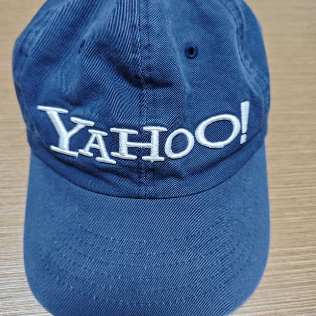 야후 빈티지모자