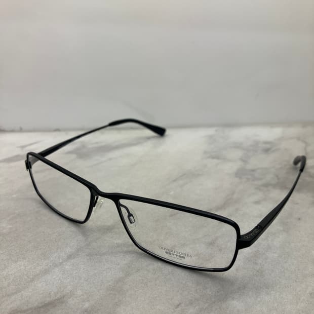 올리버피플스 Oliver Peoples 블랙 스퀘어 메탈 안경테