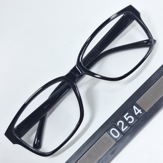 블랙 스퀘어 안경테 선글라스테 142mm 일본 수입 빈티지 클래식 레트로