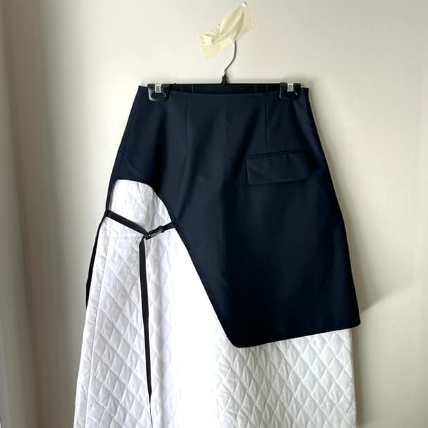Unknown blue 언노운블루 패딩 치마