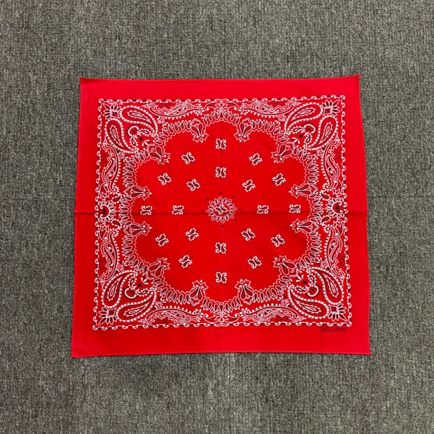 빈티지 페이즐리 반다나  