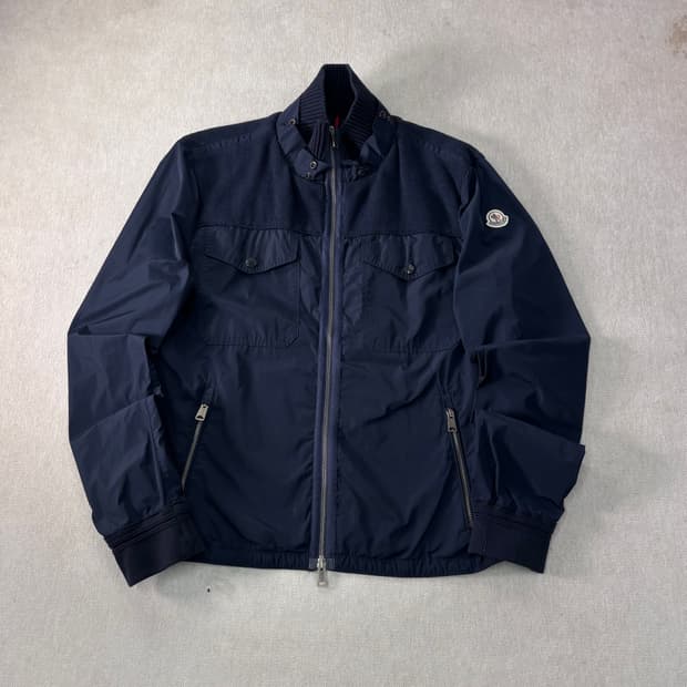 100 몽클레어 골덴 믹스 바람막이 자켓