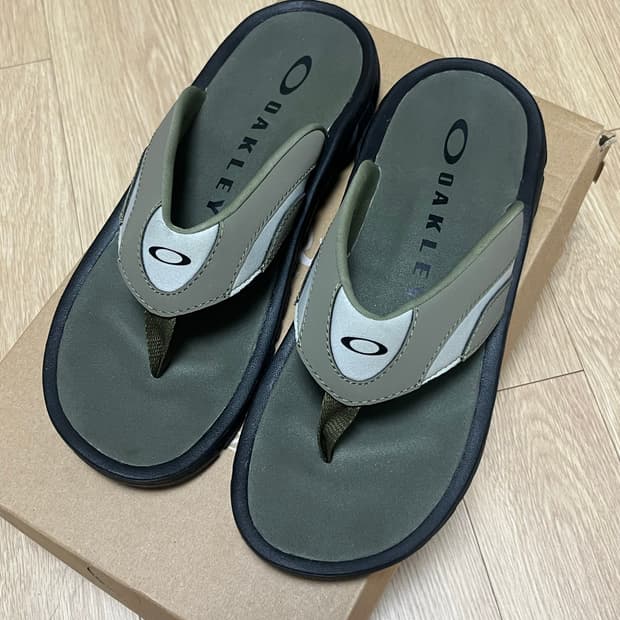오클리 쪼리 슬리퍼 오코일 카키 260