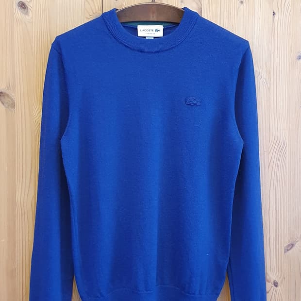 55.라코스테 울 라운드니트