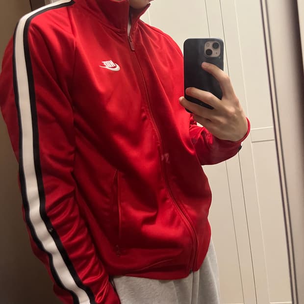 나이키 빨강 레드 져지