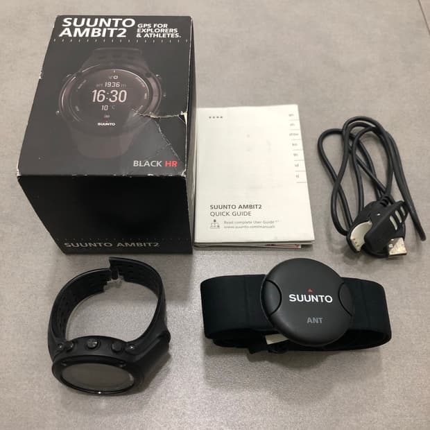 순토 Ambit2 Black HR 시계
