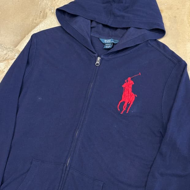 XL 폴로랄프로렌 빅포니 여성 후드집업 