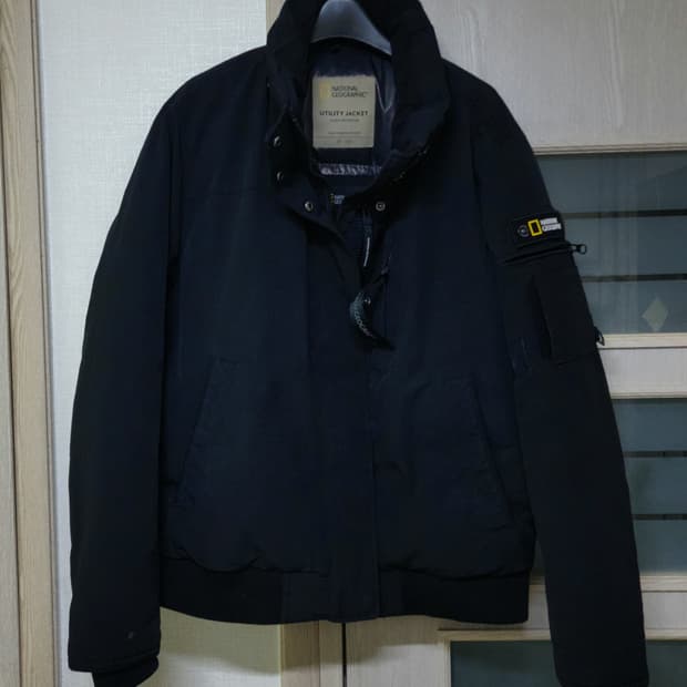 내셔널지오그래픽 유틸리티 자켓 블랙 95