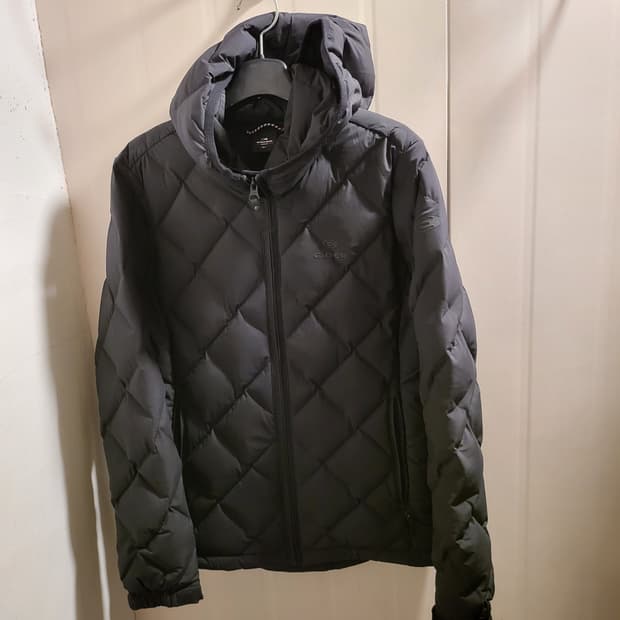 아이더 후드 경량  구스패딩